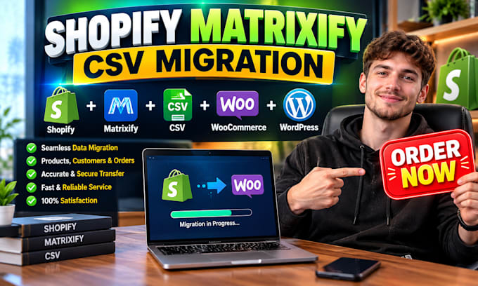 do shopify product matrixify CSV import and expert data migration