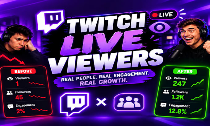 boost twitch live viewers twitch viewers and twitch channel promotion