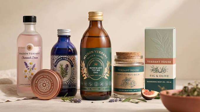 do premium product packaging, label, box package, pouch bag design for brand
