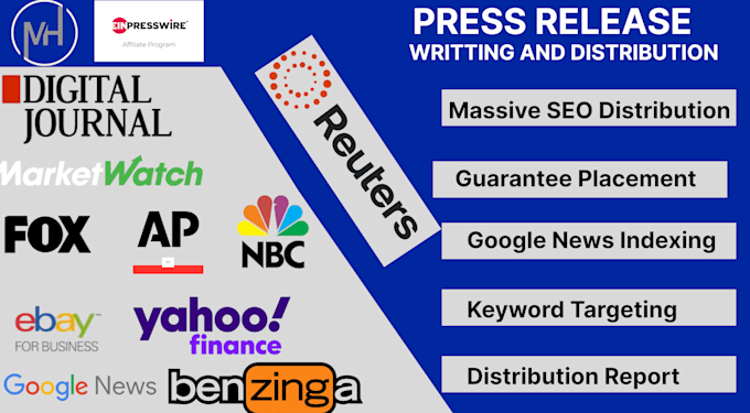 write press release distribution submit PR distribution to news media outlet