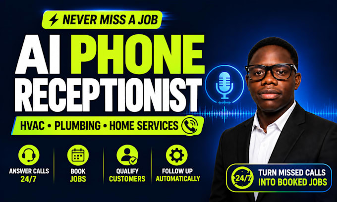 build ai receptionist for hvac plumbing and home services using gohighlevel