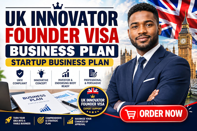 write uk innovator founder visa business plan startup business plan
