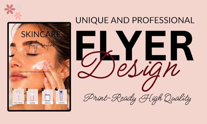 design a modern and professional flyer