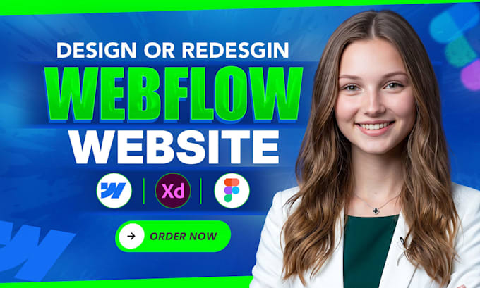 design or develop webflow website, figma to webflow, webflow expert