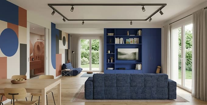 do residential architecture design, floor plans and 3d exterior rendering