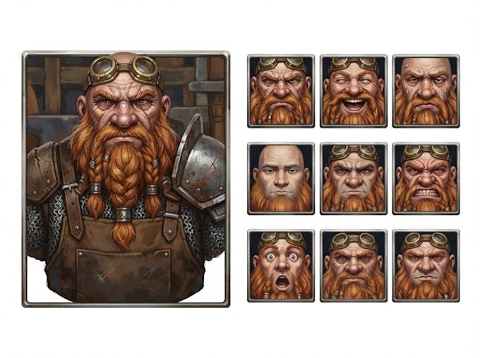 draw rpg maker character busts with facesets
