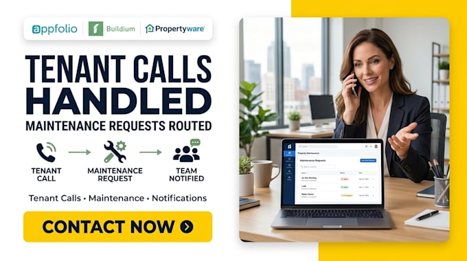 automate tenant maintenance calls for property managers
