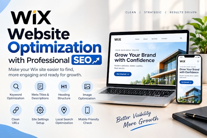 do wix website SEO and optimization