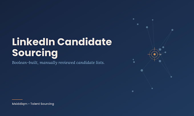 source targeted linkedin candidates for your open roles