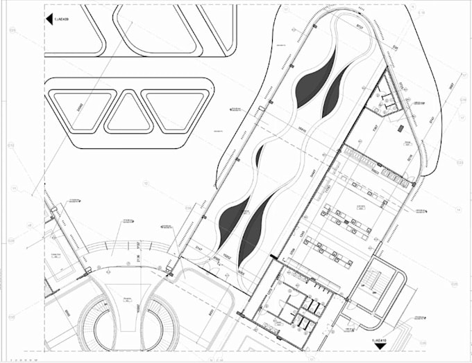 produce cad site plan,parking layout, detailed landscape, circulation masterplan