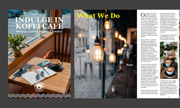 design high end editorial magazine