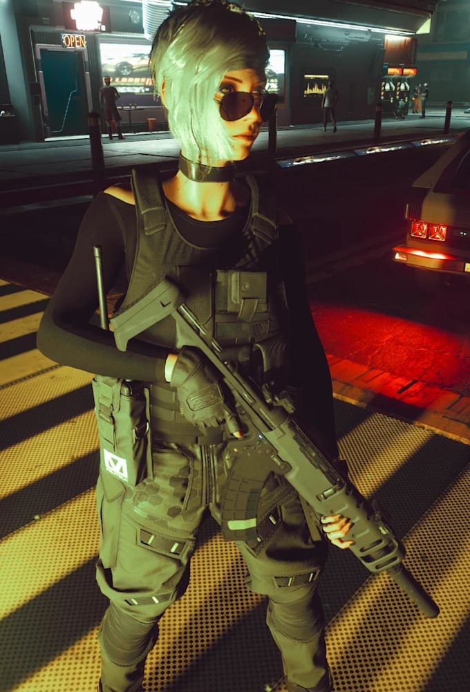 create cyberpunk 2077 redmod cet custom npc weapon armor gameplay mod