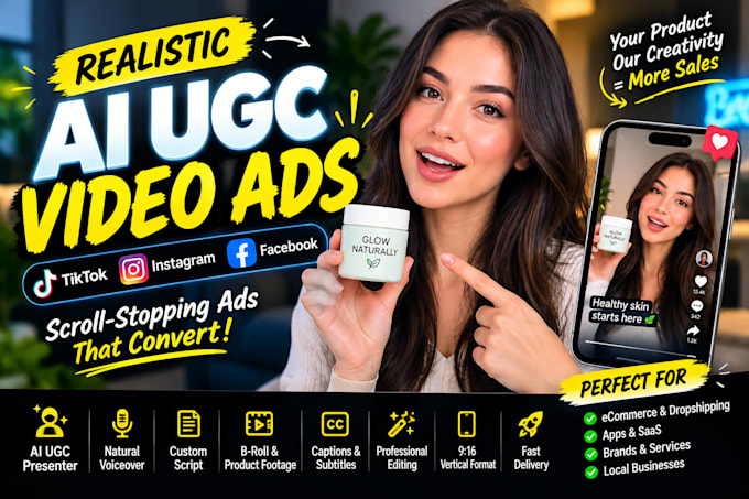 create ai ugc video ads