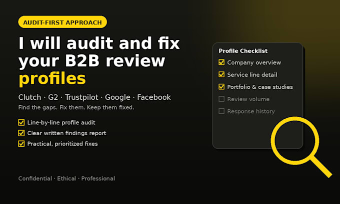 optimize clutch profile for bettter visibility credibility