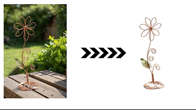 do expert background removal and product recoloring
