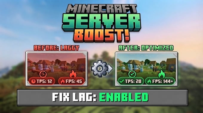 fix lag and optimize your minecraft server