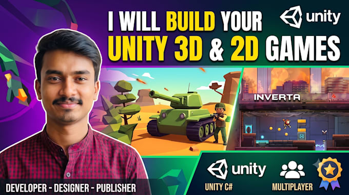 develop 2d unity games