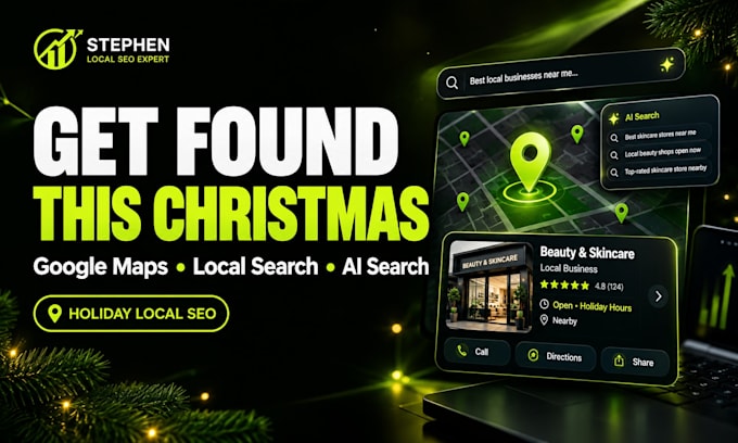 optimize your google business profile for christmas and local search