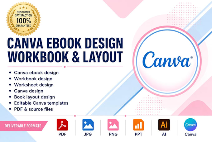 do canva ebook design workbook worksheet design canva book layout design