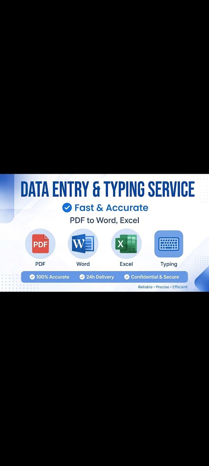 do data entry and typing work