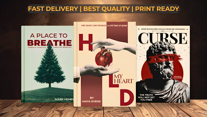 design professional book cover or ebook cover