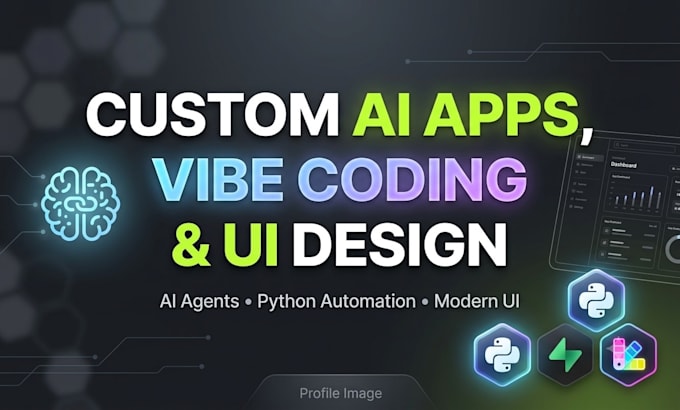 build custom python apps, ai agents, video tools, and modern UI design