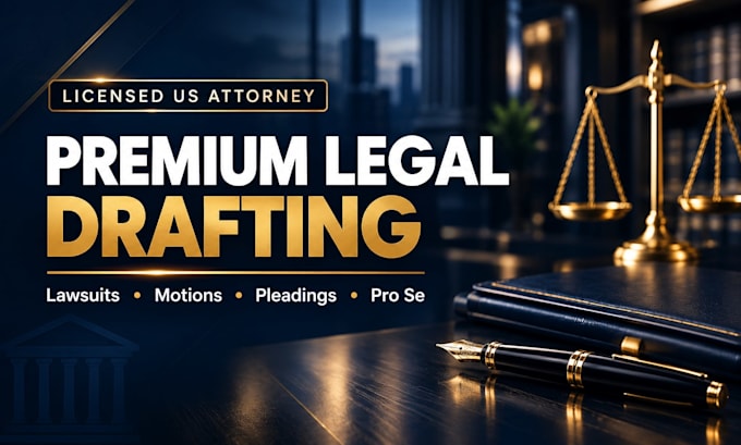 provide professional pro se litigation drafting and legal support