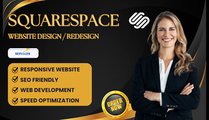 build and develop a pro squarespace website