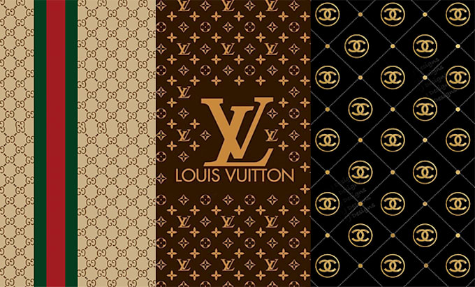 design a seamless luxury monogram pattern for your brand