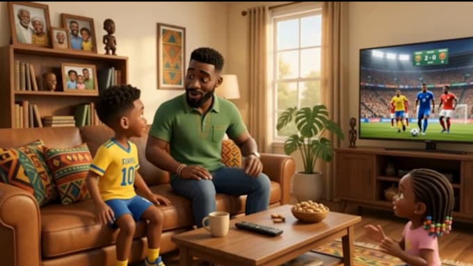 create captivating ai african folktale animation video for youtube