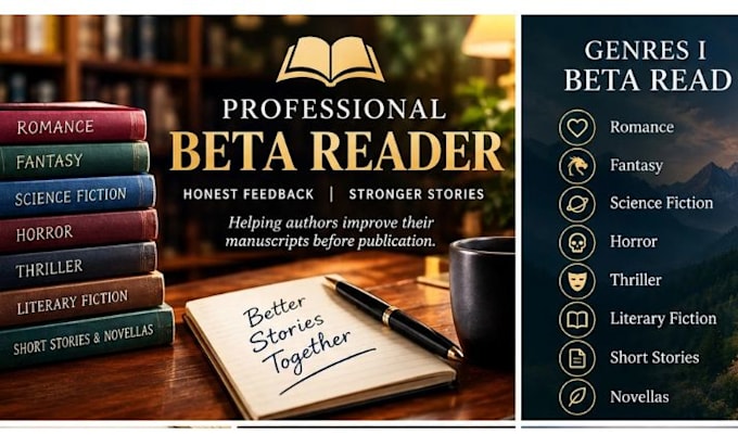 beta read literary fiction short story beta reader ya novel beta reader