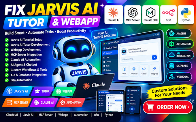 fix jarvis ai tutorial jarvis ai tutor webbapp mcp server claude ai automation