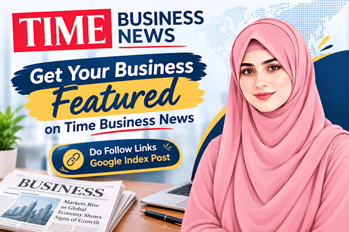 write and publish article on time business news