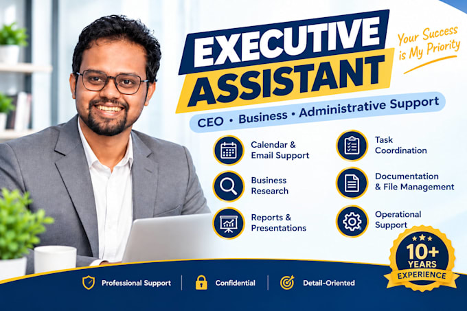 provide executive assistant and CEO support