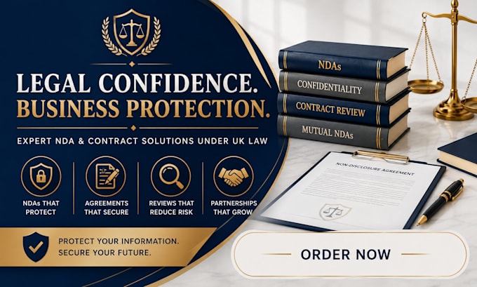 draft a professional mutual nda under UK law