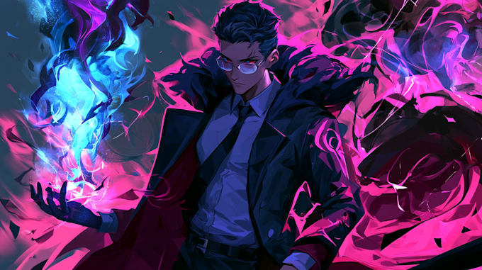 create custom anime cartoon character illustrations