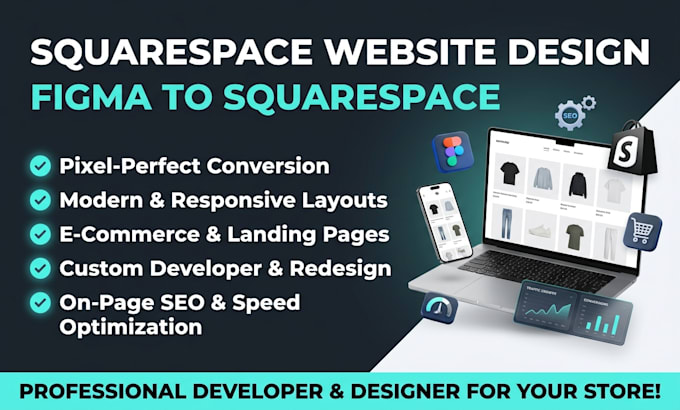 design squarespace website figma to squarespace landing page