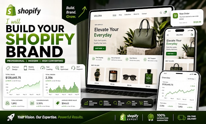 build your shopify brand from scratch