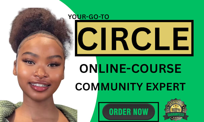 setup circle so circle online course circle online community circle so website