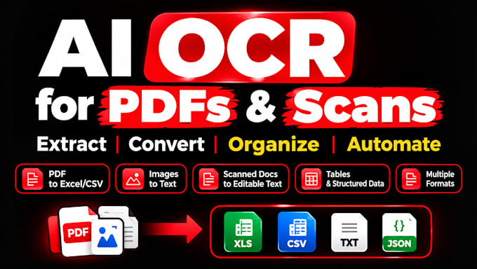 extract text and data from pdfs and scanned documents with ai ocr