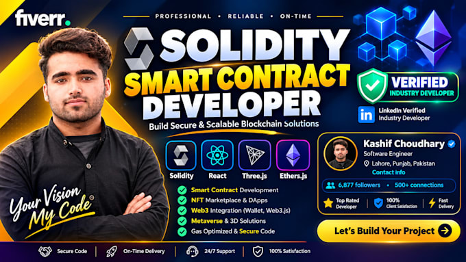be your smart contract developer