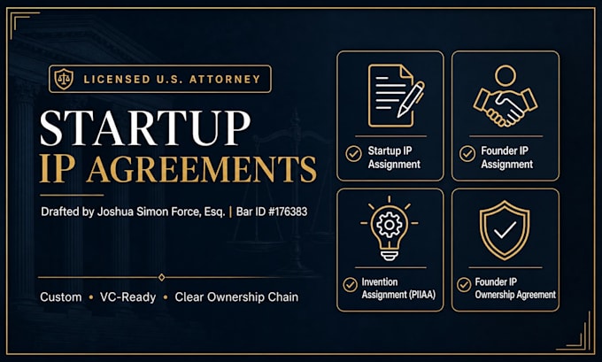 draft a robust startup invention assignment agreement