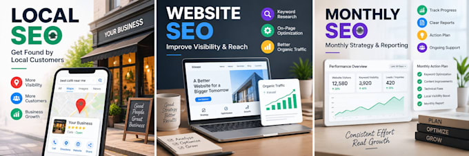 work on SEO and helping businesses to get visibility