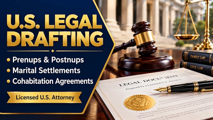 draft a comprehensive US marital settlement agreement