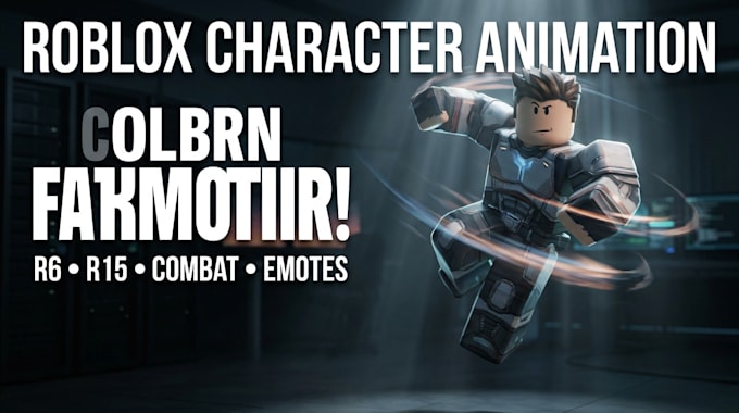 create professional roblox character animations for r6 and r15 rigs