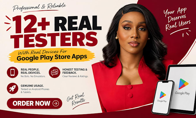 provide closed 12 app 12 app tester 12 testers play console testing 12 te