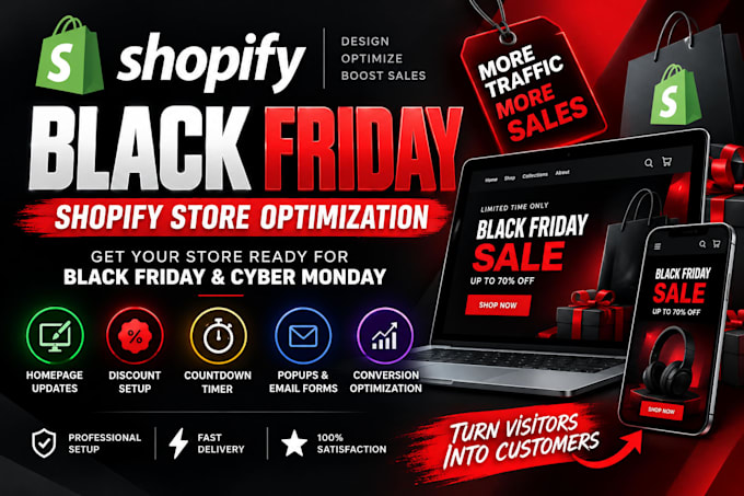optimize your shopify store for black friday sales