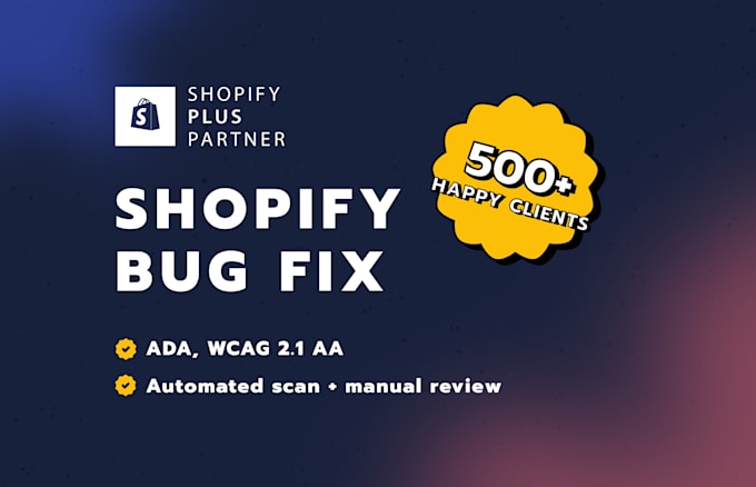 fix shopify bugs theme liquid errors and be your shopify developer