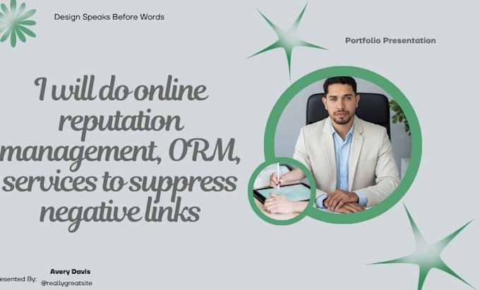 do online reputation management, ORM, services to suppress negative links