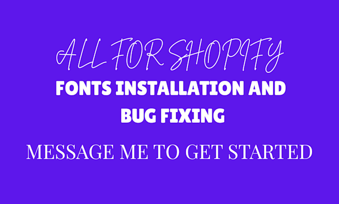 do shopify font installation shopify store expert